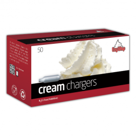 Ezywhip N2O Cream Chargers 50 Pack x 4 (200 Bulbs)